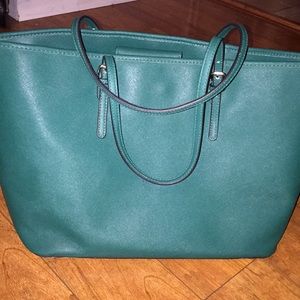 Merona Green Tote Bag